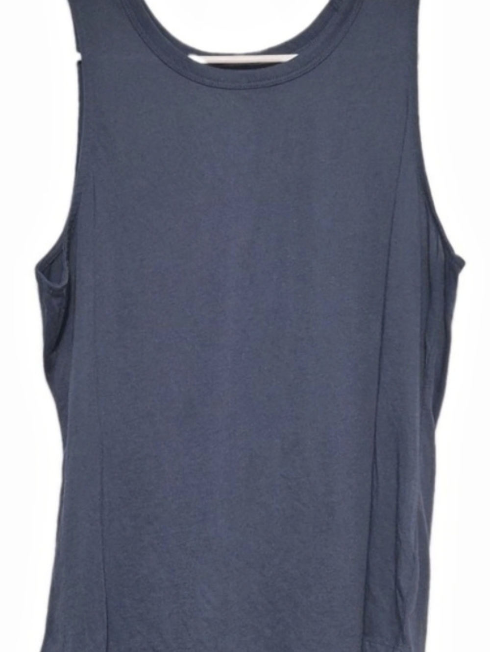 Old Navy Go-Dry Open-Back Training Tank Blue Large